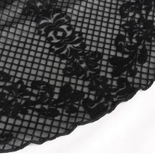 Load image into Gallery viewer, Eva Lady Flared Flock Sleeve Gothic Vampiric Top