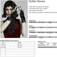 Load image into Gallery viewer, Lace Gloves by PunkRave
